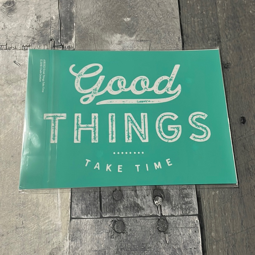 Good Things - A Size Transfer